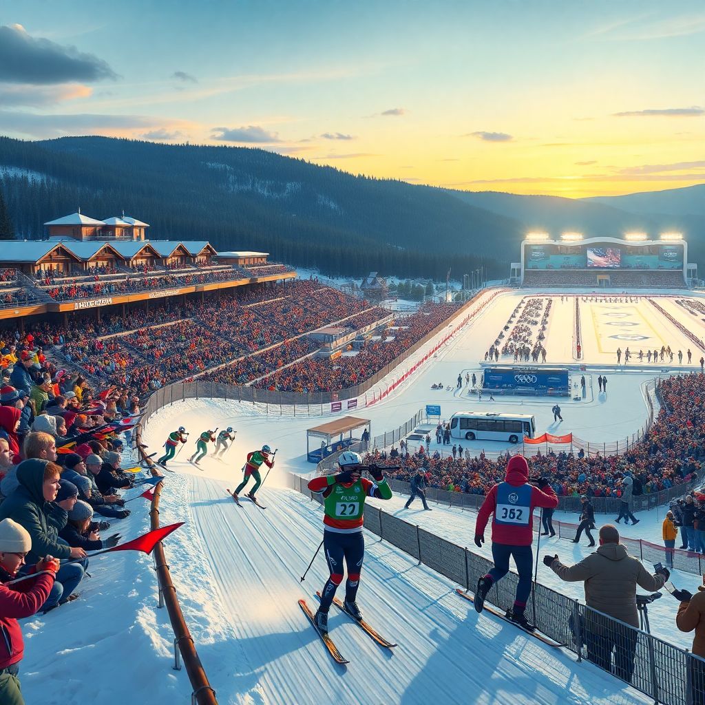 Биатлон и большие турниры: как чемпионаты мира и Олимпийские игры развивают спорт