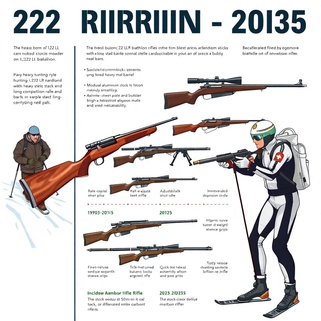 Эволюция биатлонной винтовки от первых моделей до современных карбоновых систем