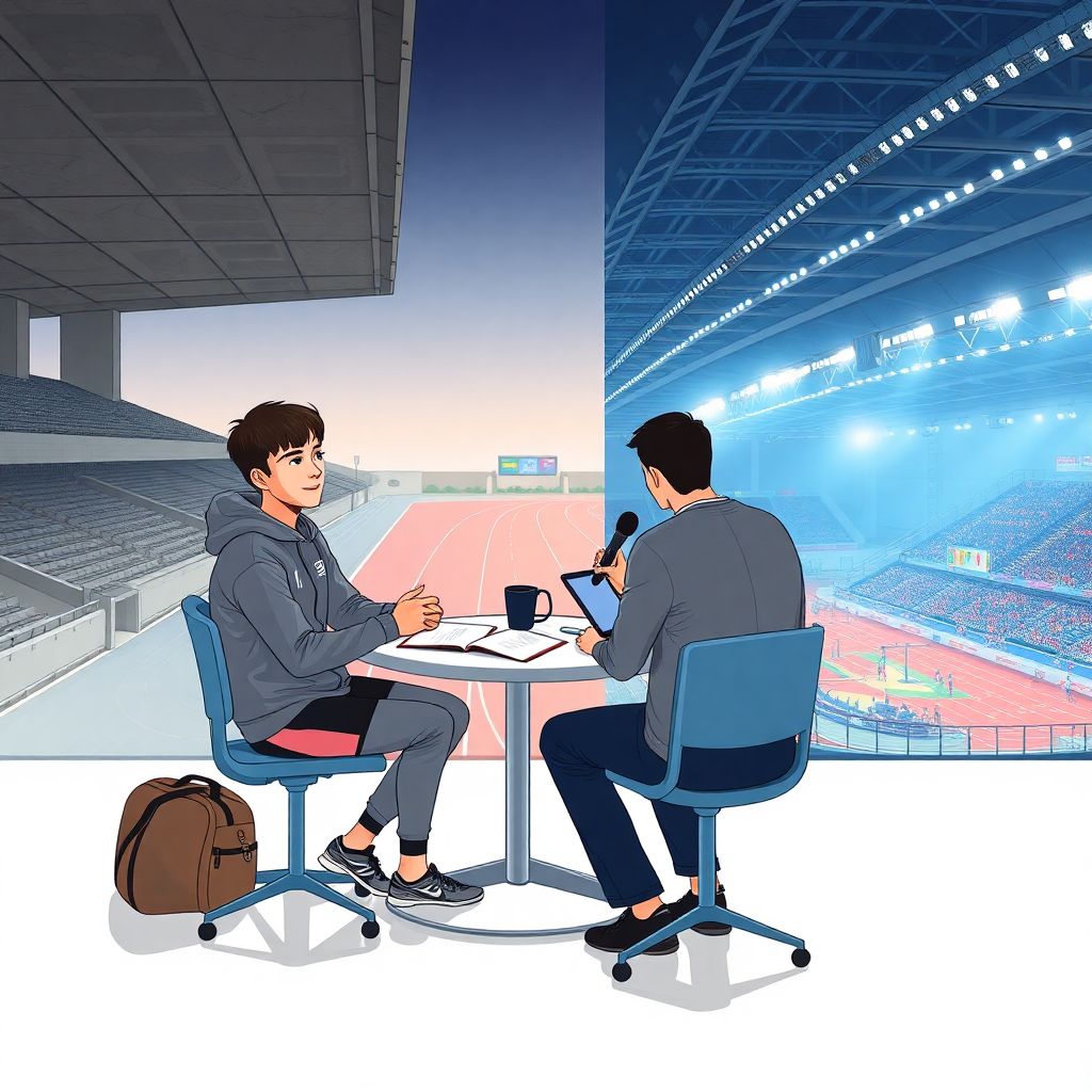 Интервью с молодым талантом: путь от региональных стартов к мировой арене