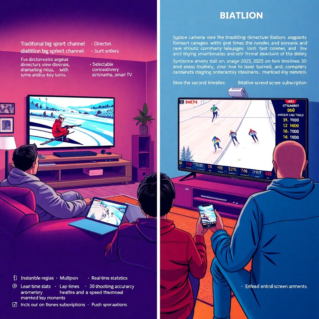 Как телевидение и стриминговые сервисы изменили восприятие биатлона
