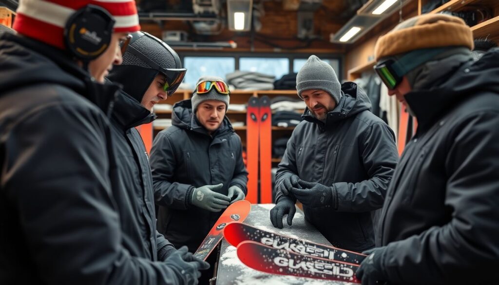 Интервью с сервисменом: как подбирают лыжи и мазь для разных трасс и погодных условий - иллюстрация