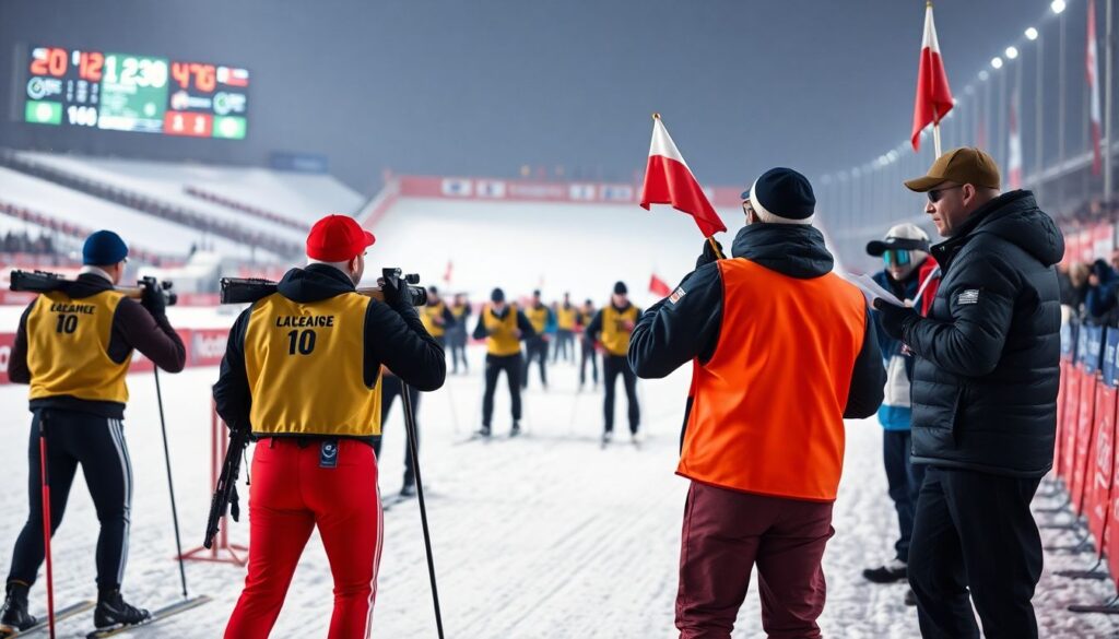 Скандалы и громкие решения в мире биатлона: дисквалификации, протесты, спорные финиши - иллюстрация