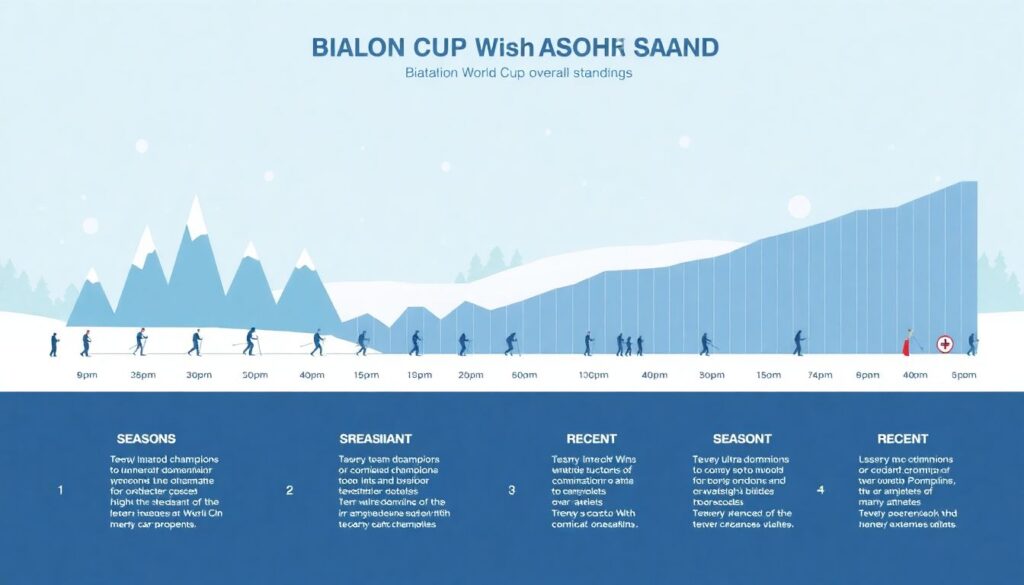 Как изменилась стратегия лидеров Кубка мира по биатлону за последние пять сезонов - иллюстрация