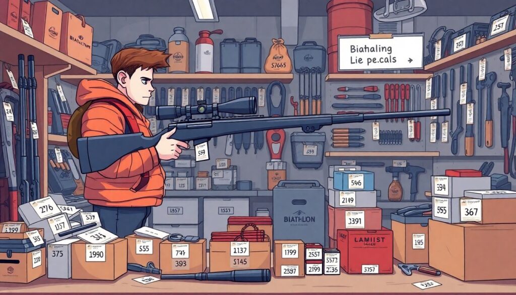 Эволюция биатлонной винтовки: от дерева и железа до карбона и высокоточных прицелов - иллюстрация