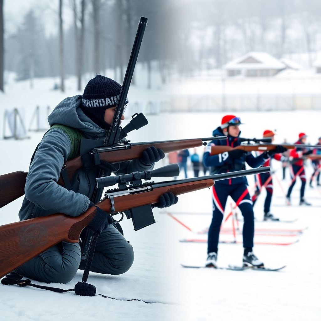 Эволюция биатлонной винтовки: путь от дерева и железа к карбону и прицелам