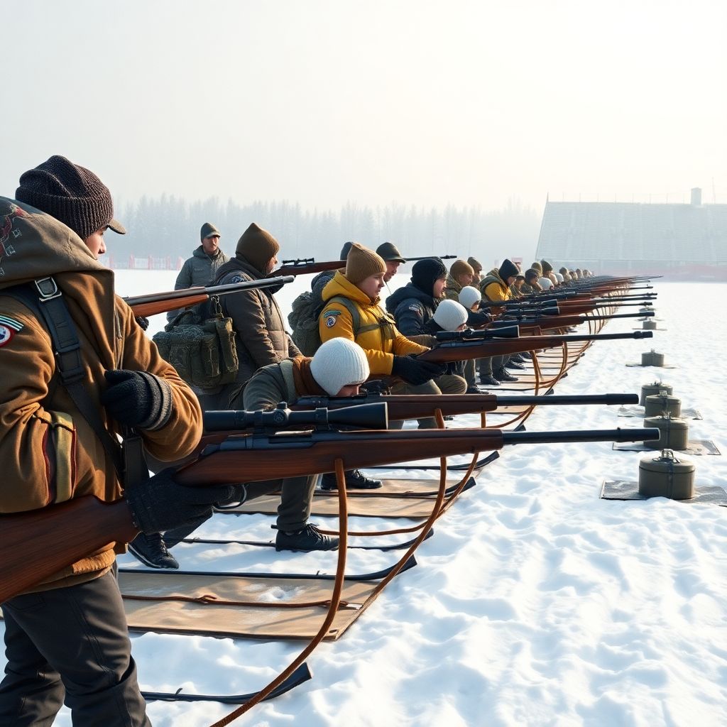 Эволюция биатлонной винтовки: путь от деревянной классики до карбоновых систем