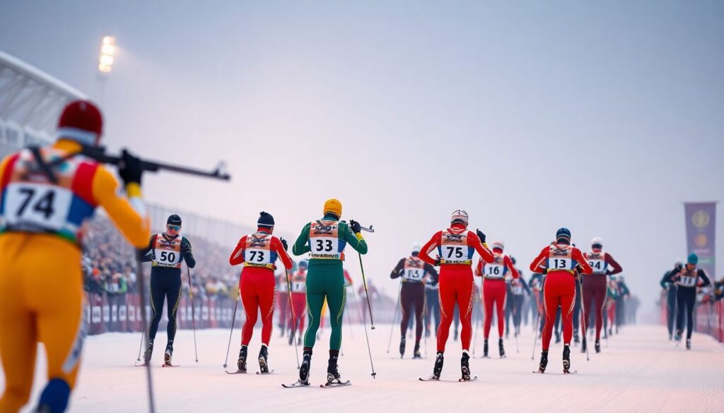 Тактика масс-старта: как лидеры биатлона выигрывают гонки на последнем круге - иллюстрация