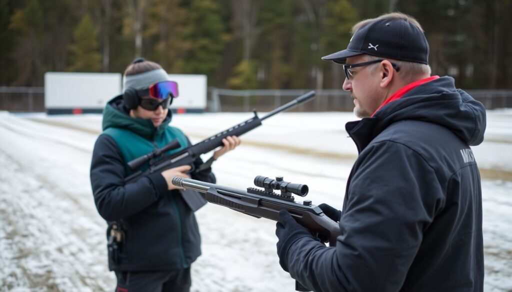 Как менялись биатлонные винтовки: от первых моделей до современных карбоновых систем - иллюстрация