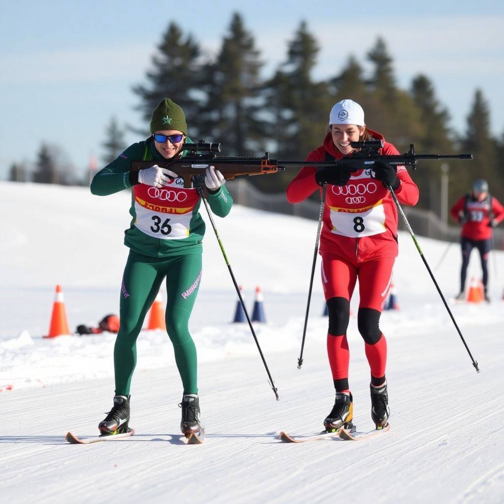 Тренировка биатлонистов в межсезонье: от сухой стрельбы до интервальных кроссов