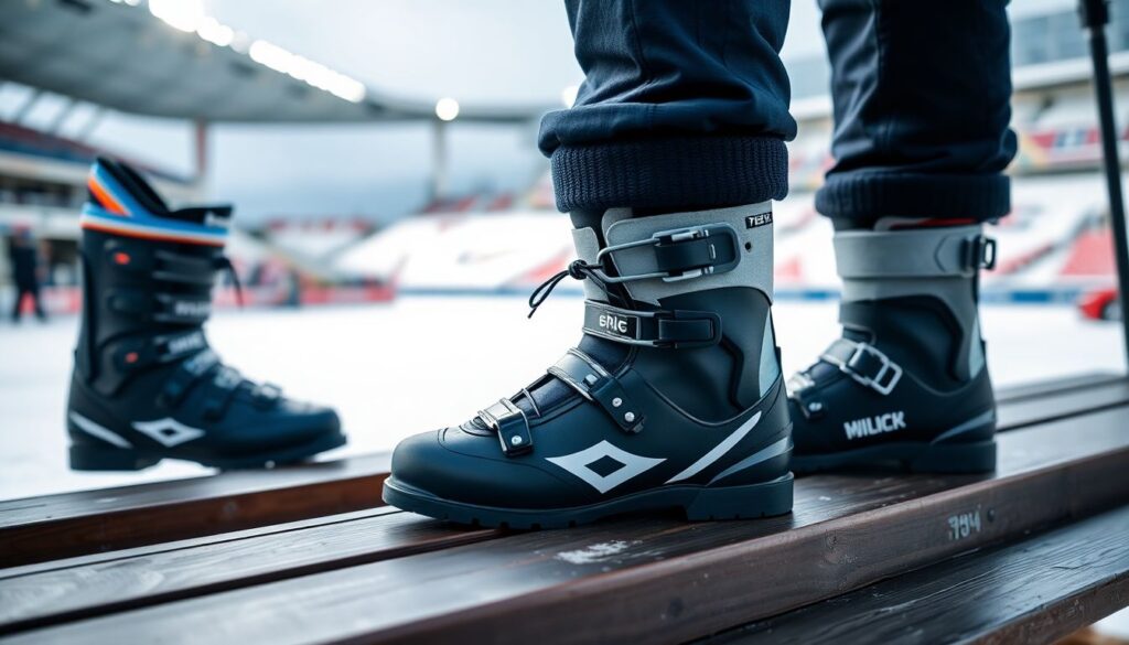 Сравнение экипировки ведущих брендов: костюмы, ботинки, лыжи и палки - что выбирают звёзды биатлона - иллюстрация