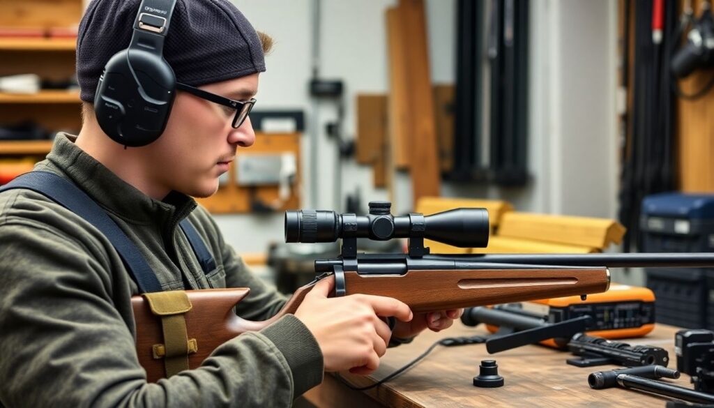 Эволюция биатлонной винтовки: от деревянных лож до карбона и